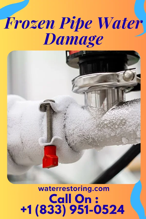 Frozen Pipe Water Damage in Colonial Heights, VA